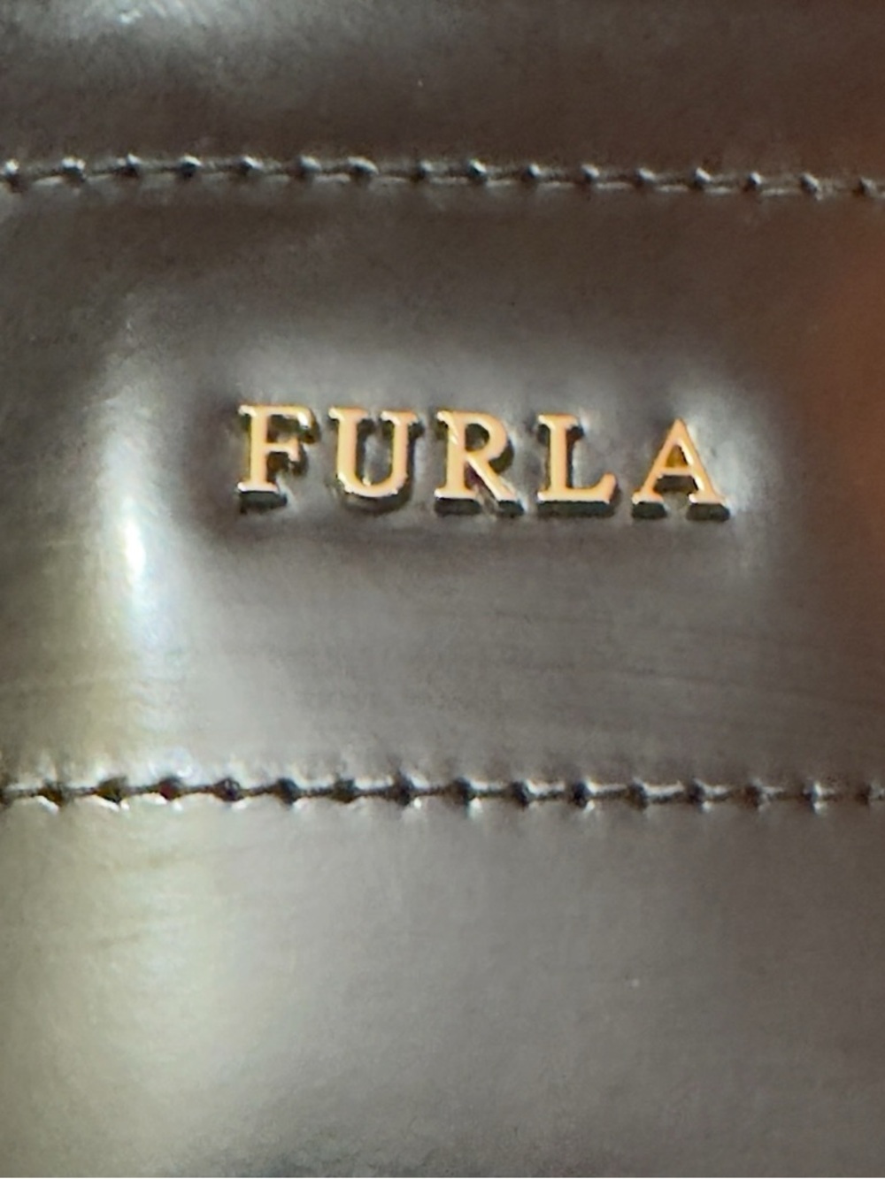 FURLA Musa BiColor Patent & Saffiano Leather Tote Bag. Rare. Limited Edition. - Picture 15 of 16